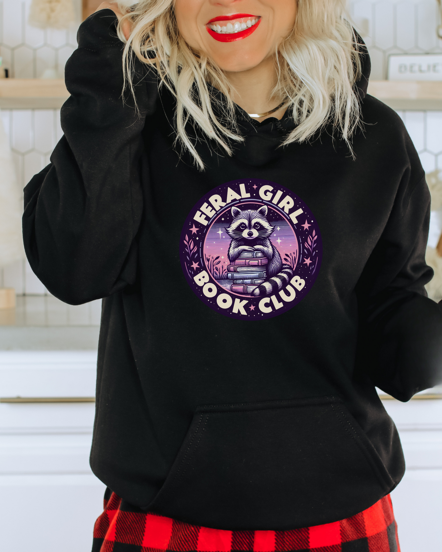 Feral Girl Book Club Hoodie