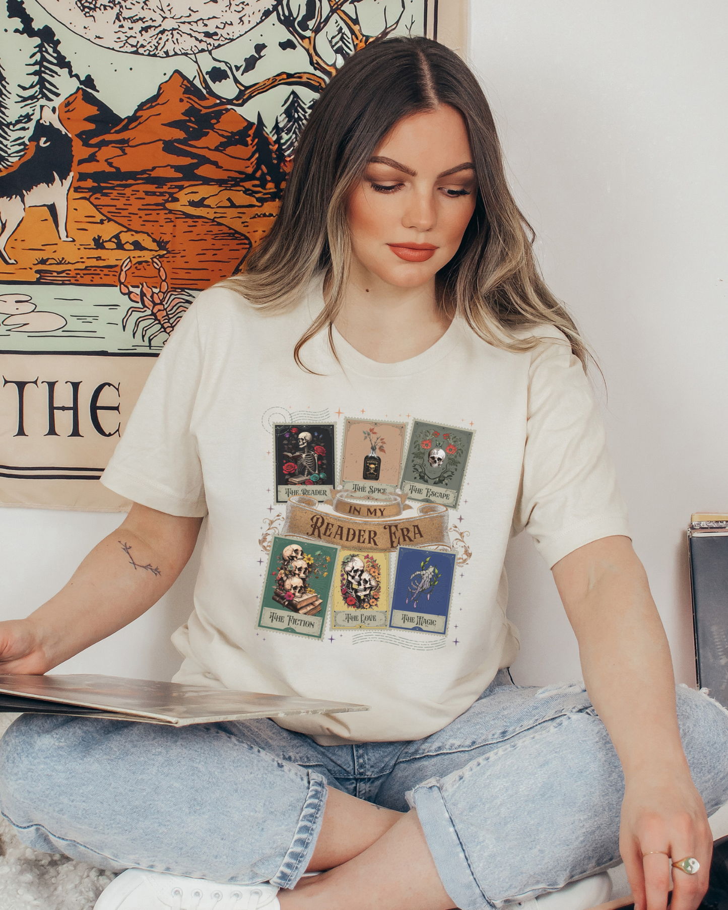 In My Reading Era Tarot Card t-shirt