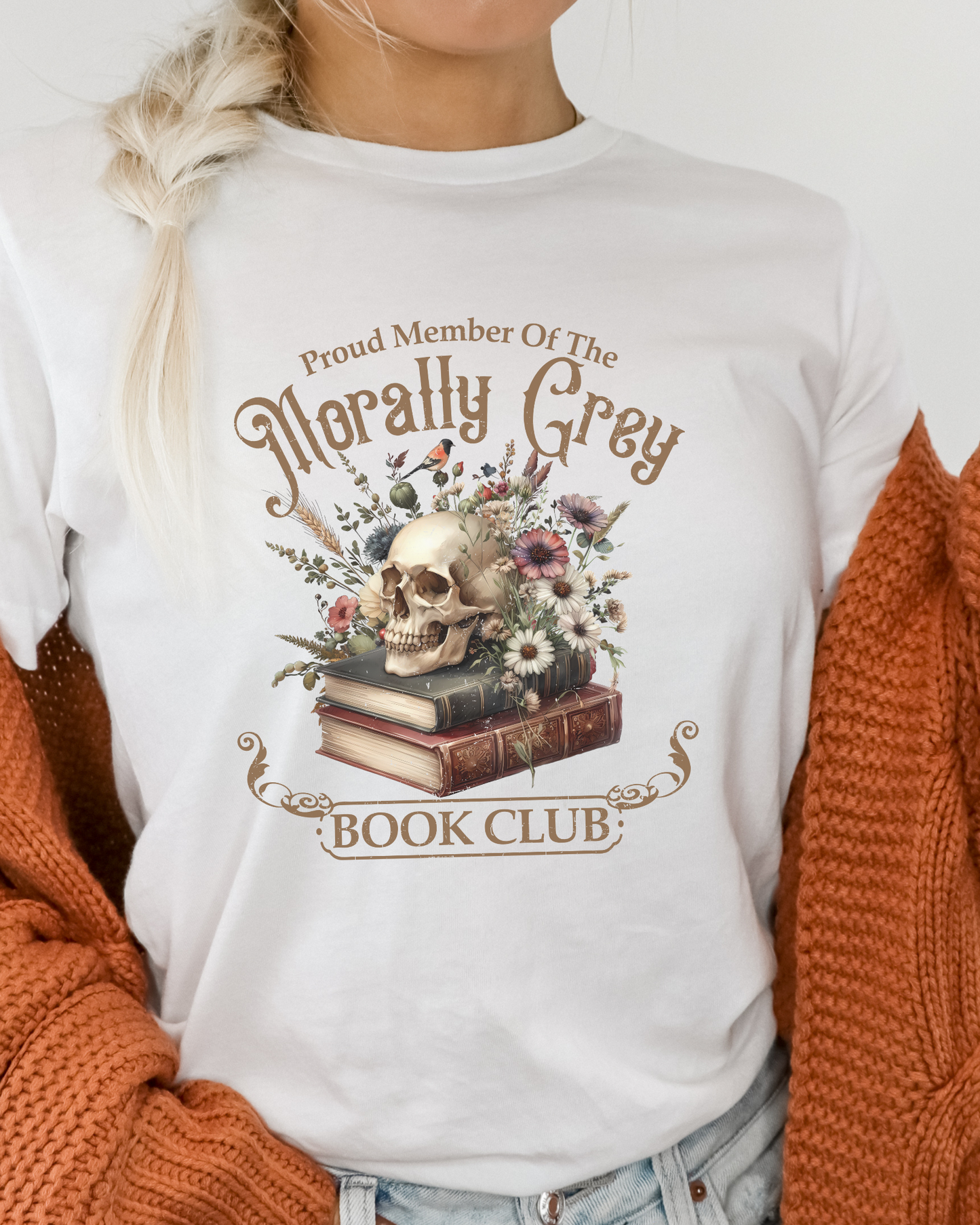 Morally Grey Book Club T-shirt