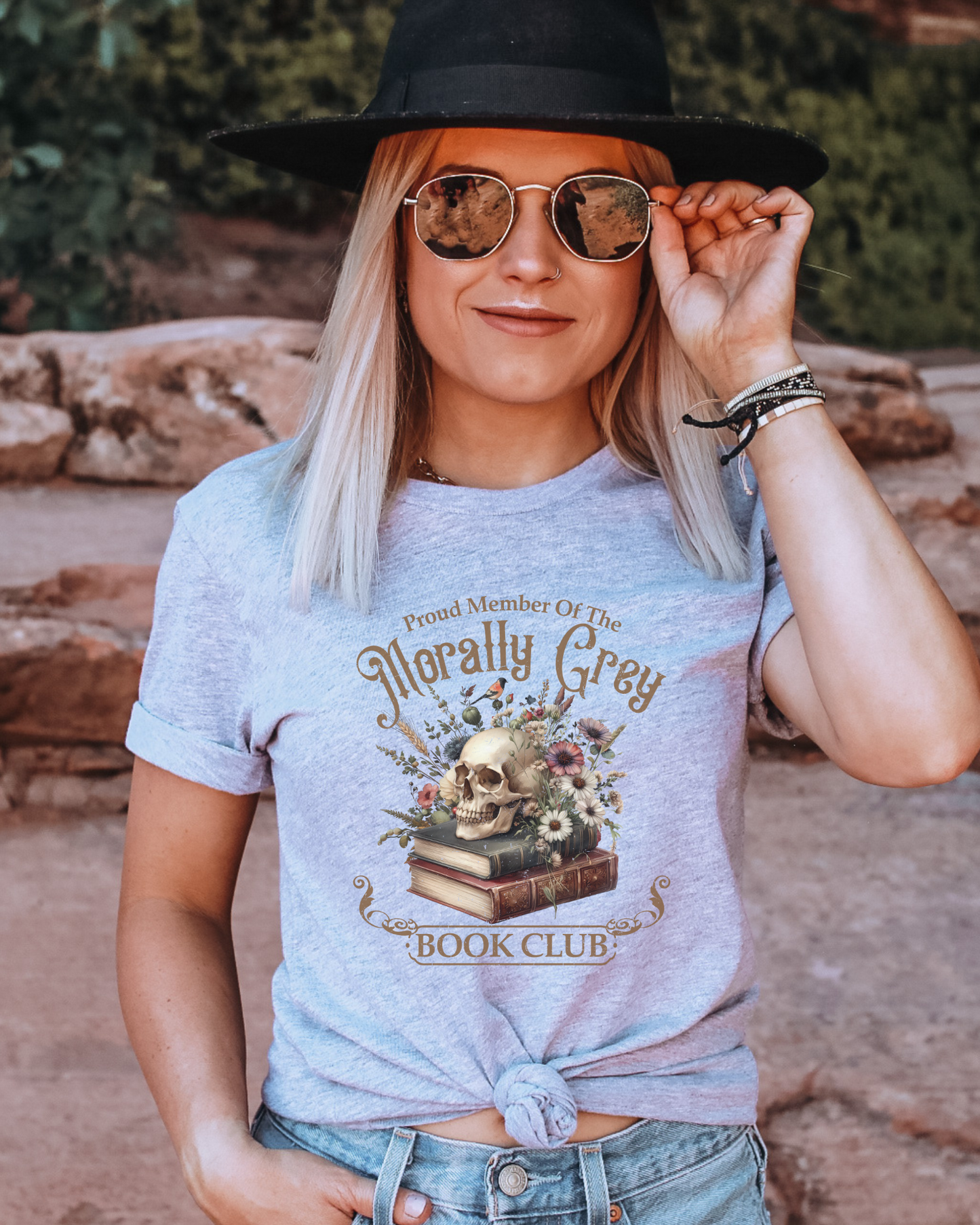 Morally Grey Book Club T-shirt