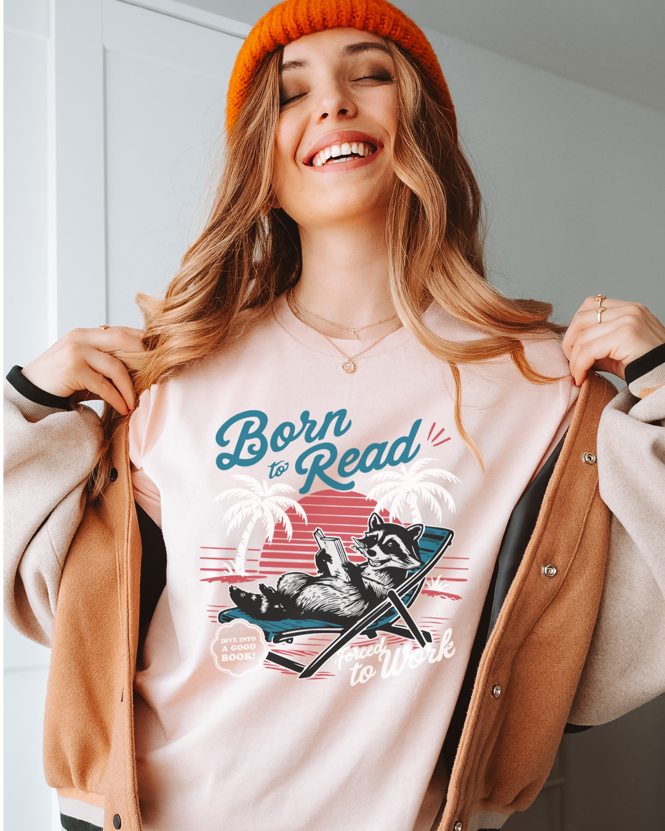 Born To Read Forced To Work t-shirt