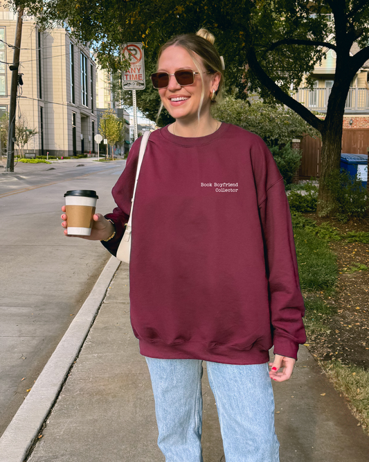 Book Boyfriend Collector Sweatshirt